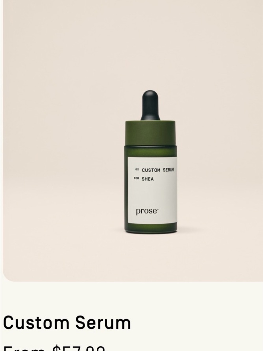 Prose Custom Cleanser & Treatment Set customized for dry skin - Picture 11 of 12